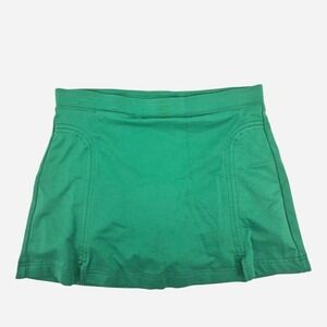 Adidas green tennis skirt